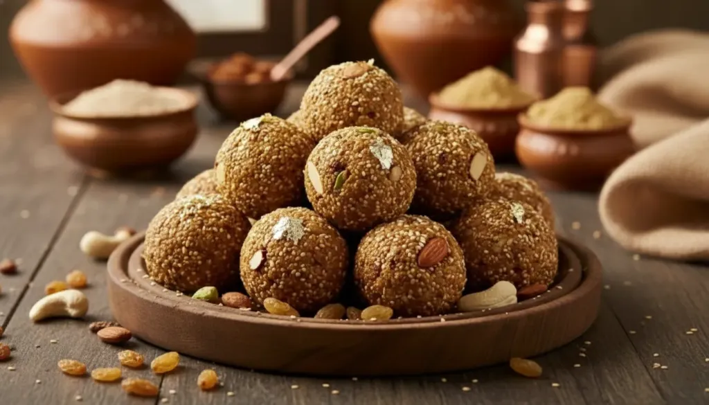 Multigrain Laddu ( Serving in food grade aluminum foil )
